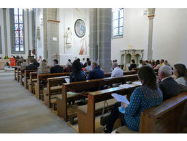Firmung in St. Crescentius (Foto. Karl-Franz Thiede)